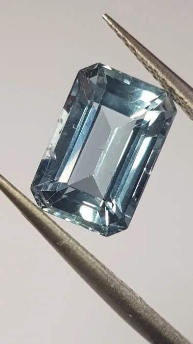 1 pcs Blue Beryl - 3.43 ct - Antwerp Laboratory for Gemstone Testing (ALGT) - Maxixe