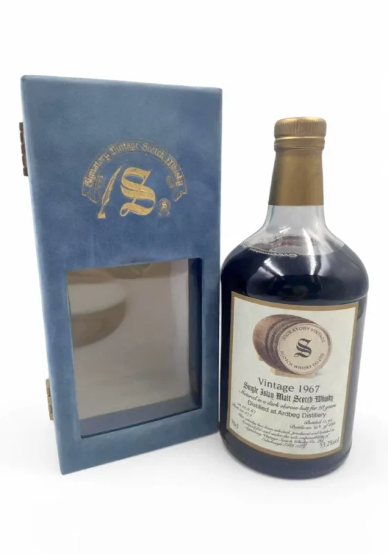 Ardbeg – 1967/1995 28 Year Old Signatory Vintage Vintage Collection Dumpy (70cl, 53.2%)