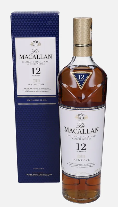 Macallan – 12 Year Old Double Cask (75cl, 43%)