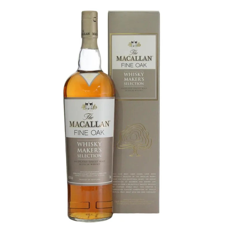 Macallan – Fine Oak Whisky Maker's Selection Litre (100cl, 42.80%)