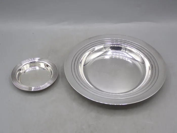 Christofle - Dish (2) - Two side dishes - Silverplated
