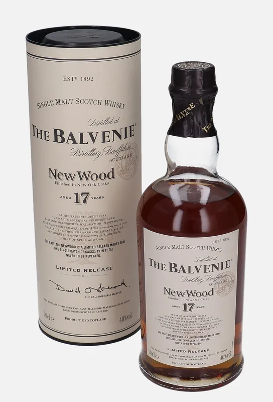 Balvenie – New Wood 17 Year Old One Single Batch of 79 Casks