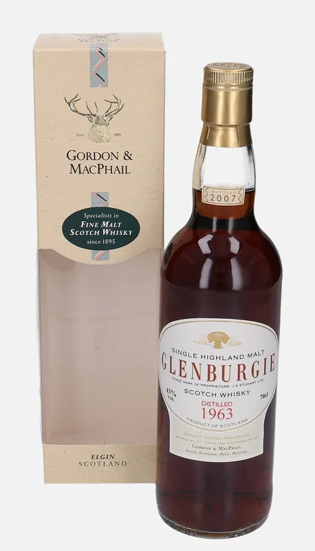 Glenburgie – 1963 Gordon & MacPhail Distillery Labels