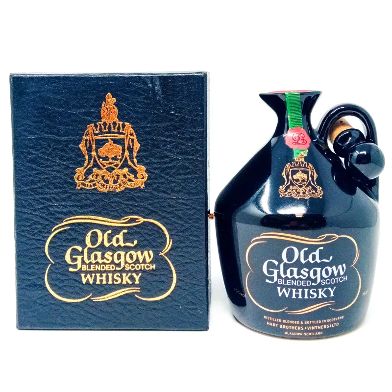 Old Glasgow Ceramic Flagon Blended Scotch Whisky (75cl, 40%)