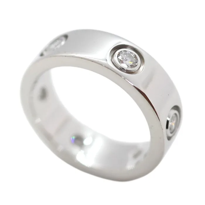 Cartier - Ring - Love - 18 kt. White gold - 6 Diamonds