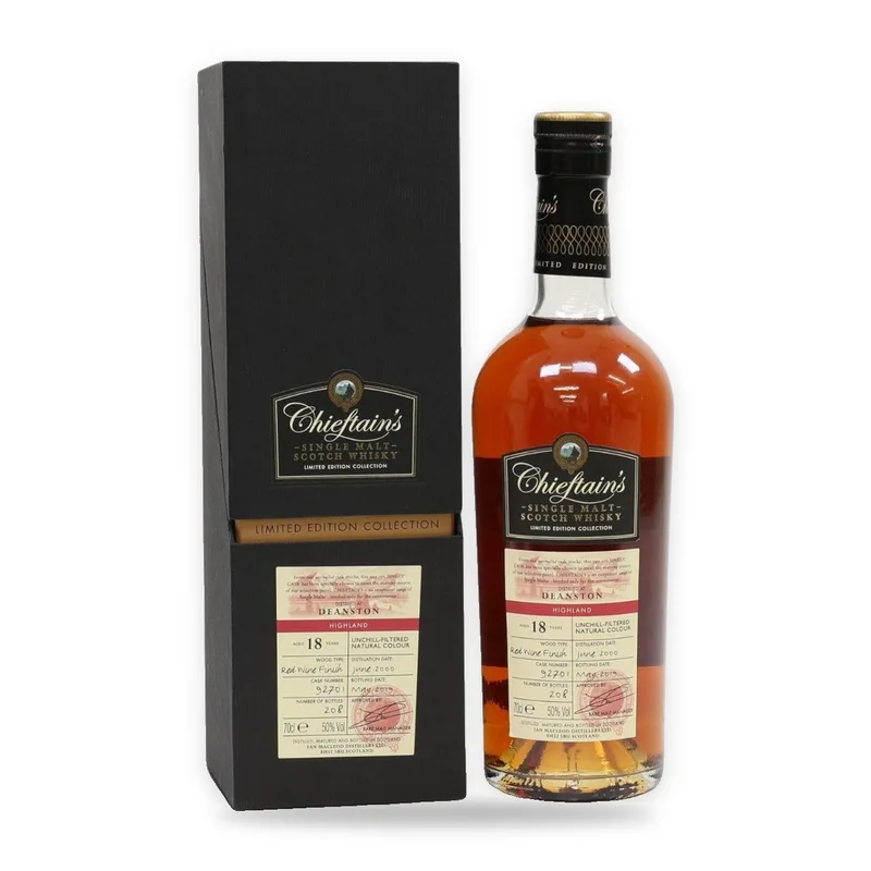Deanston – 18 Year Old 2000 - Chieftain's Red Wine Finish #92701