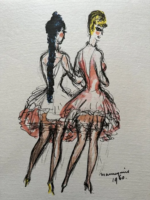 Kees Van Dongen (1877-1968) - Les deux mannequins