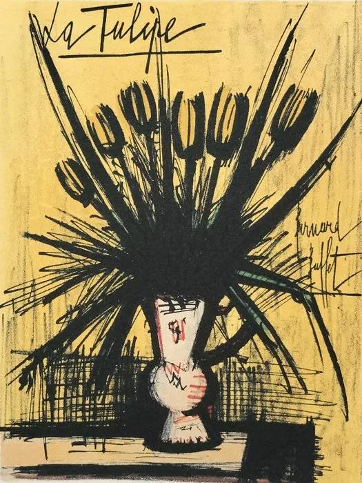 Bernard Buffet (1928-1999) - La Tulipe