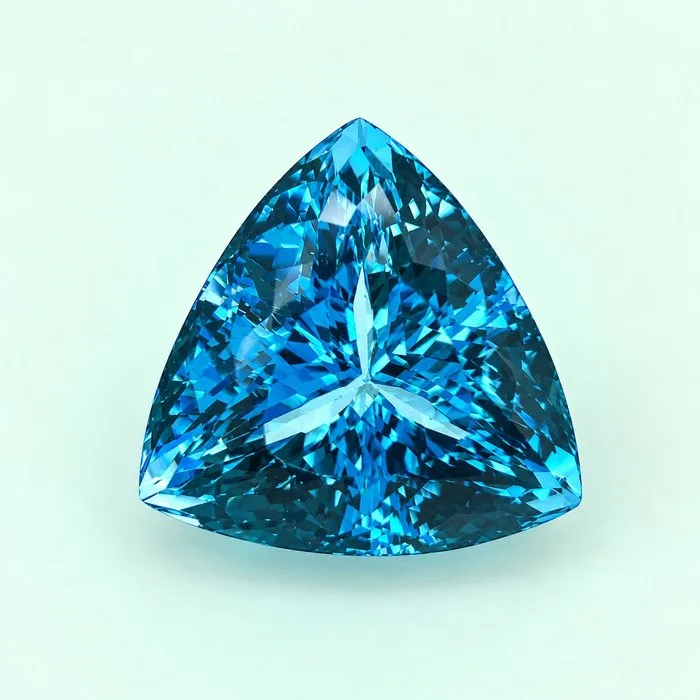 1 pcs Blue Topaz - 54.01 ct - International Colored Gemstone Association (ICA GemLab)
