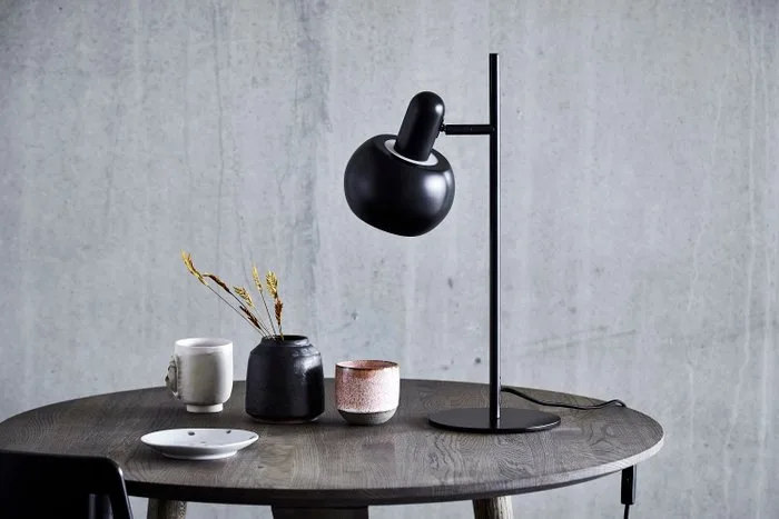 Frandsen - Benny Frandsen - Table lamp (2) - BF20 Table Lamp – Matt Black - Metal - 2 items