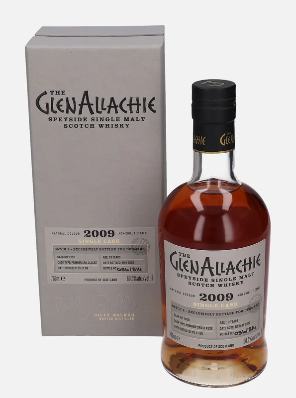 Glenallachie – 2009 10 Year Old Batch 2 (70cl, 60%)