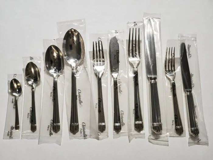 Christofle - Cutlery set (91) - Aria - Silverplated