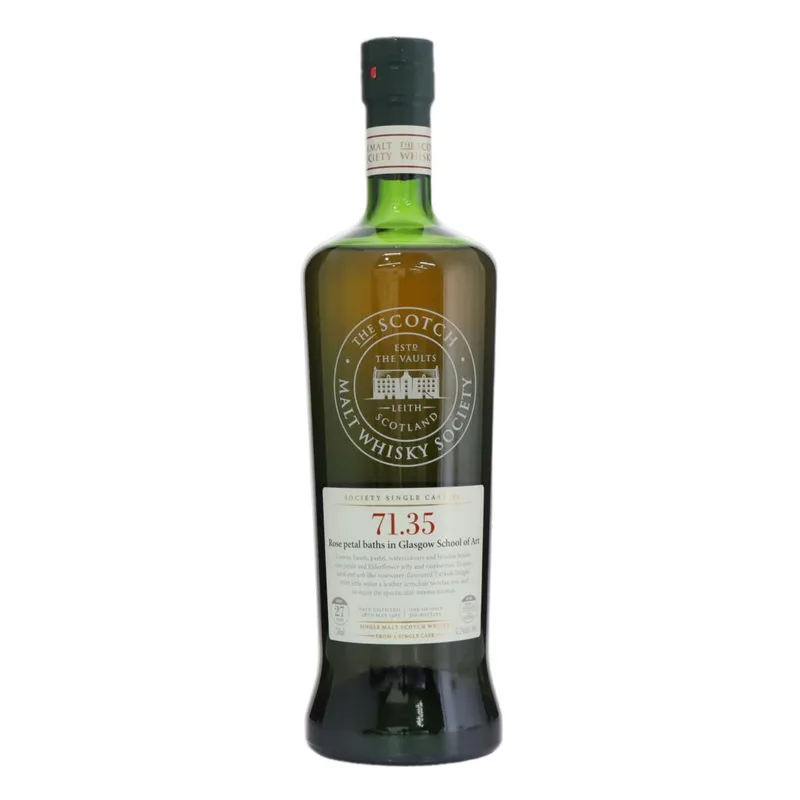 Glenburgie – 1985 SMWS 27 Year Old 71.35 - Rose petal baths in Glasgow School of Art