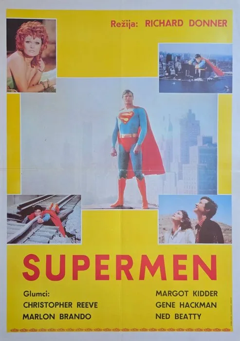 Christopher Reeve - Superman I, II & III (1978–1983) – 3 Original Movie Posters - 1970s