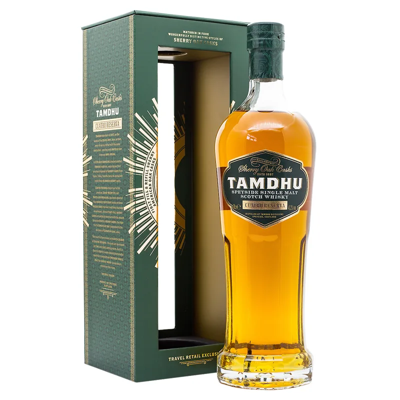 Tamdhu – Cuatro Reserva Travel Exclusive (70cl, 41.2%)