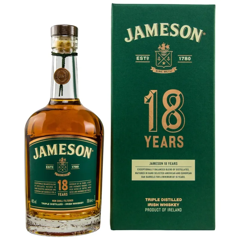 Jameson 18 Year Old Triple Distilled