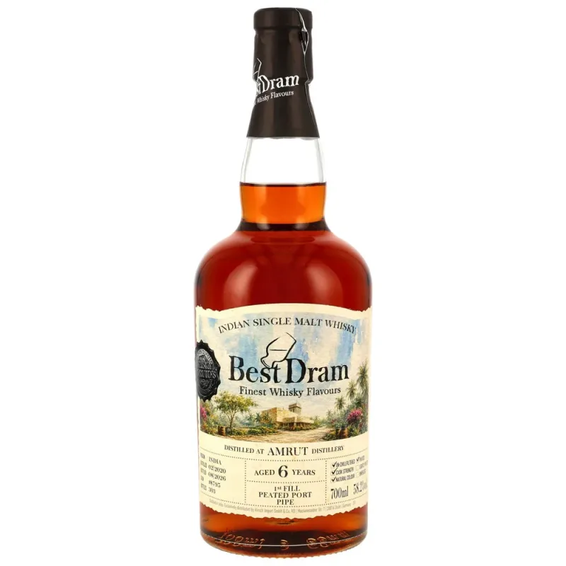 Amrut – 6 Year Old 2020/2026 Best Dram Port Pipe