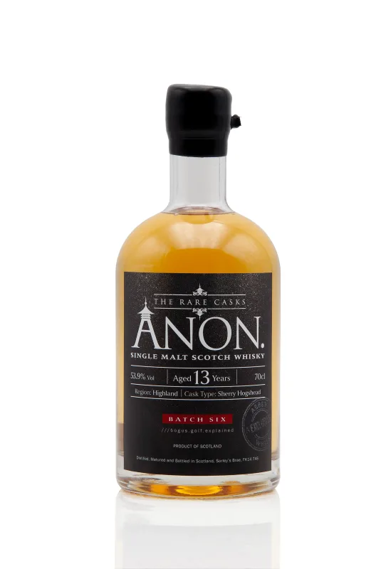 Anon. Batch 6 13 Year Old (70cl, 53.9%)