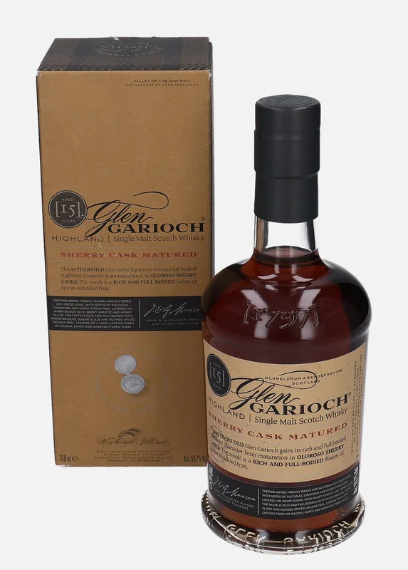 Glen Garioch – 15 Year Old (70cl, 53.7%)