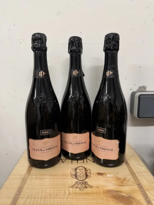 Fleur de Miraval, Fleur de Miraval ER4 - Champagne - 3 Bottle (0.75L)