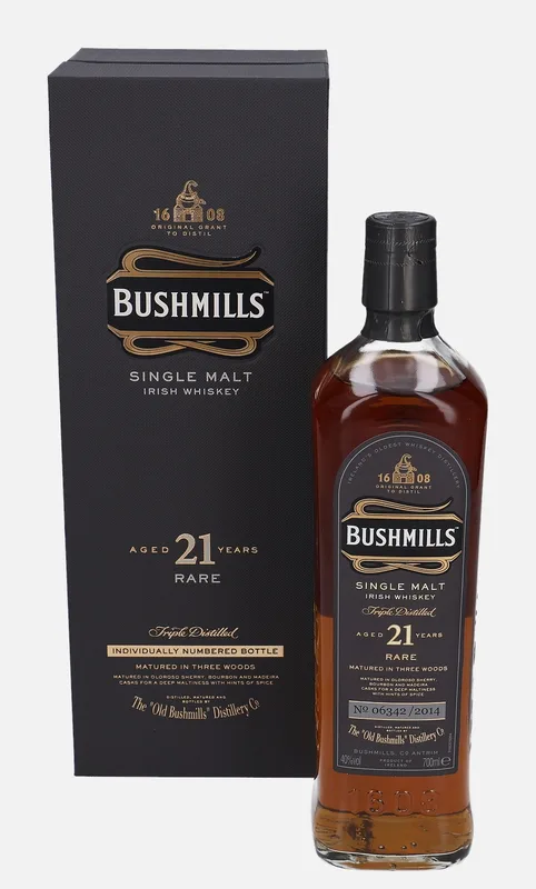 Bushmills – Rare 21 Year Old