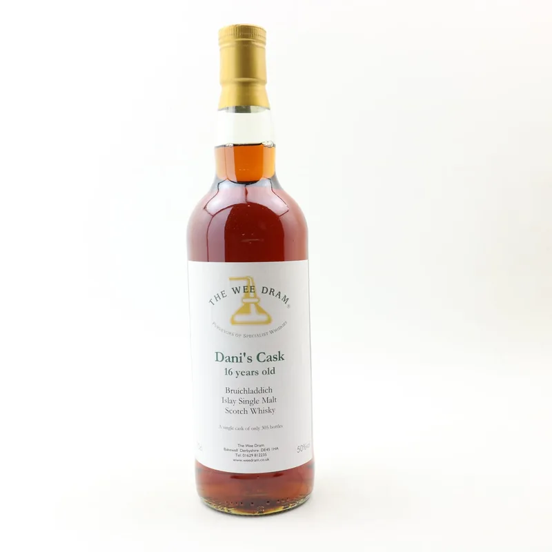 Bruichladdich – 16 Year Old Dani’s Cask The Wee Dram (70cl, 50%)