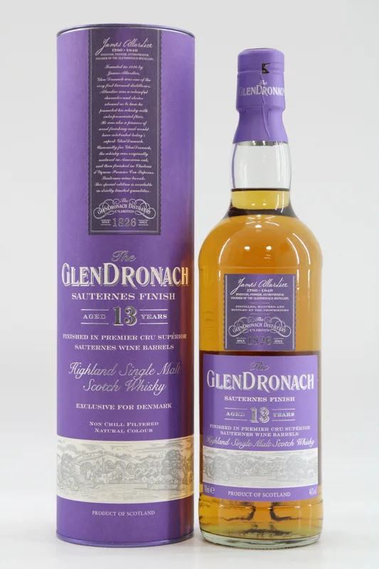 Glendronach – 13 Years Old - Sauternes Finish - Denmark Exclusive