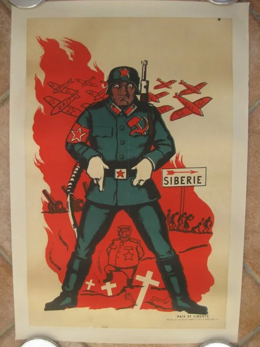 Anonymous - Paix et Liberté Anti-communisme URSS guerre froide 1953 - 1950s