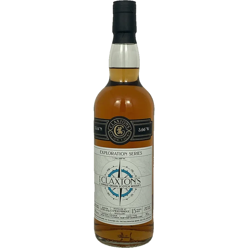 Cameronbridge – 15 Year Old Claxton's Exploration Series Release 5 (70cl, 50%)