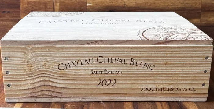 2022 Chateau Cheval Blanc - Saint-Émilion 1er Grand Cru Classé - 3 Bottles (0.75L)