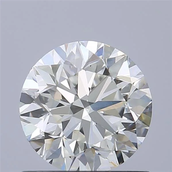 1 pcs Diamond (Natural) - 0.90 ct - Round - F - VVS2 - International Gemological Institute (IGI)