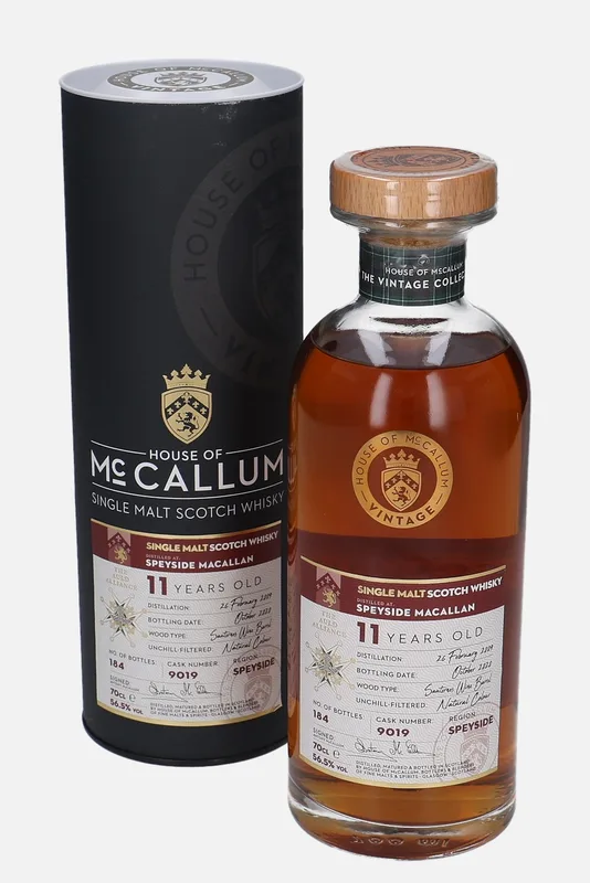 Macallan – 2009 11 Year Old House of McCallum The Vintage Collection