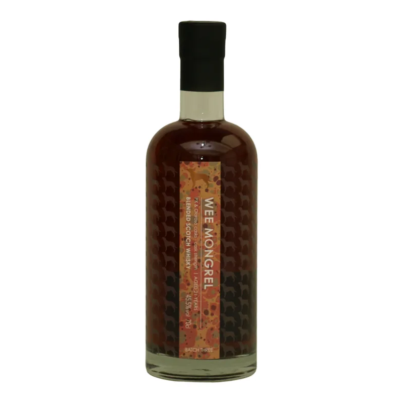 Wee Mongrel Batch 3 Blended Scotch Whisky 21 Year Old Oloroso/PX (70cl, 45.5%)