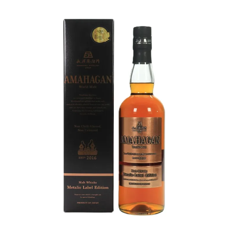Nagahama – Amahagan Metallic Label Edition Japanese Blended Malt Whisky (2023)