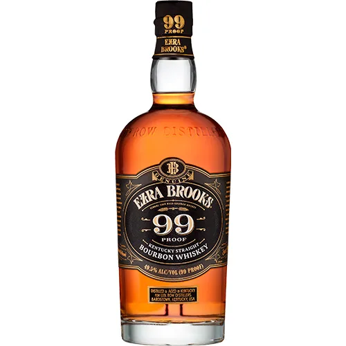 Ezra Brooks 99 Kentucky Straight Bourbon Whiskey (75cl, 49.5%)