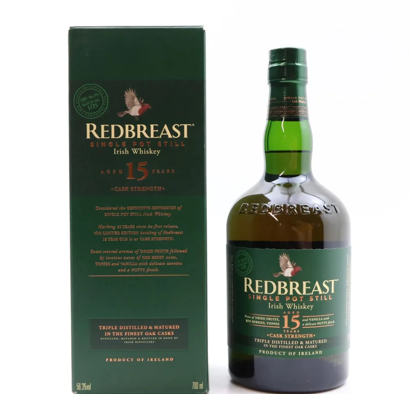 Redbreast 15 Year Old Cask Strength (70cl, 56.3%)