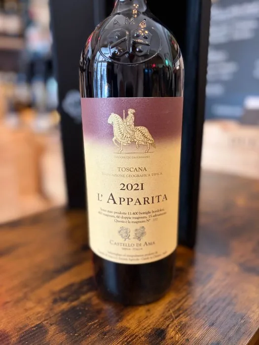2021 Castello di Ama, L’Apparita - Tuscany - 1 Magnum (1.5L)