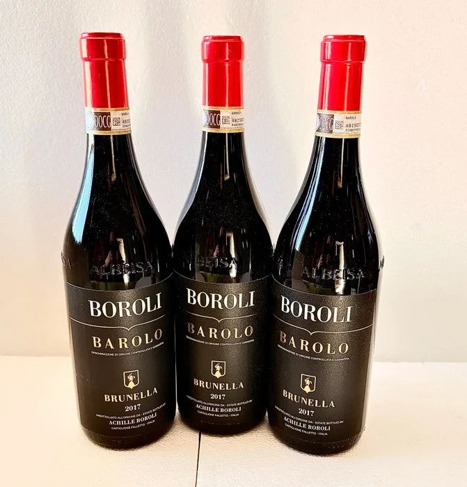 2017 Achille Boroli, Brunella - Barolo DOCG - 3 Bottle (0.75L)
