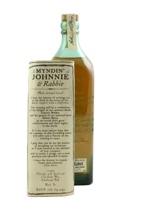 Johnnie Walker Blue Label Robert Burns Edition