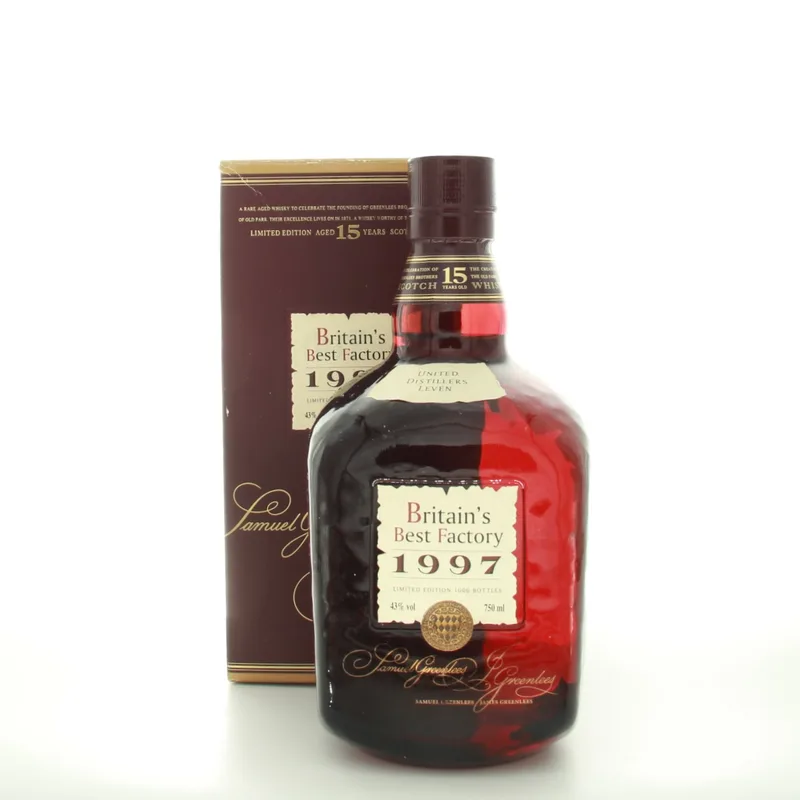 Old Parr Britains Best Factory 15 Year Old 1997 75cl