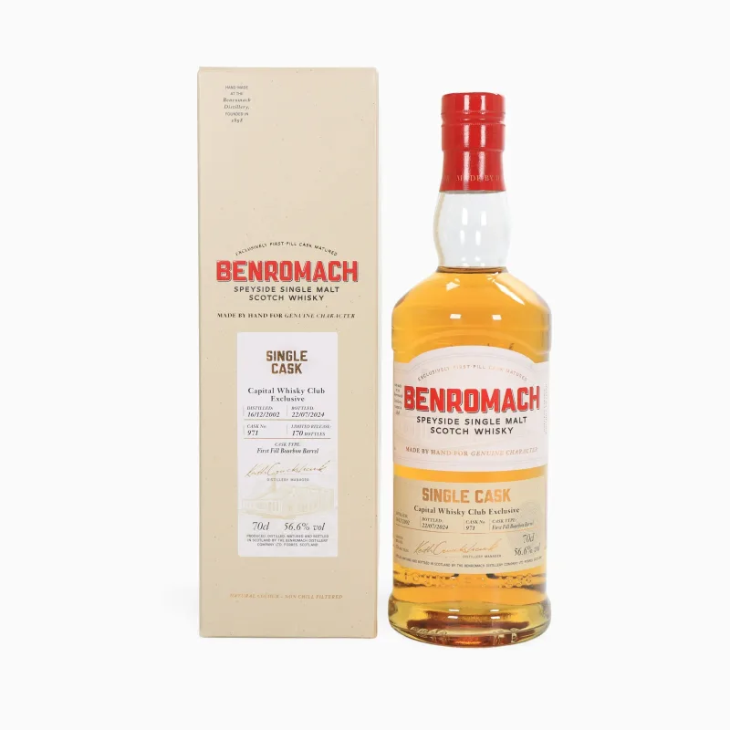 Benromach – 2002 (Single Cask #971) Capital Whisky Club Exclusive