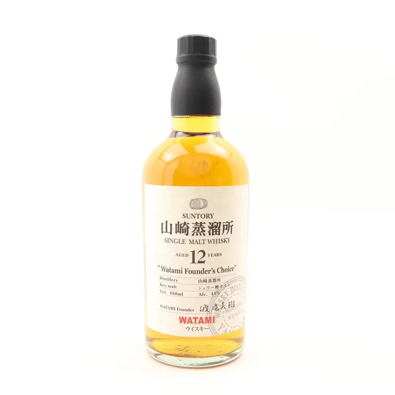Yamazaki – 12 Year Old Watami Founder’s Choice 66cl (66cl, 43%)