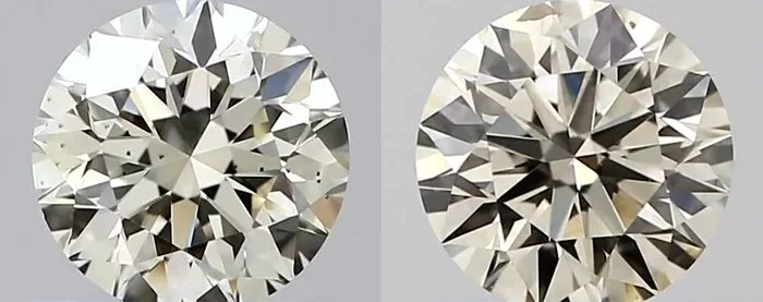 2 pcs Diamond (Natural) - 0.80 ct - Round - K - SI2, SI1 - International Gemological Institute (IGI) - *Pair* *EX VG None*