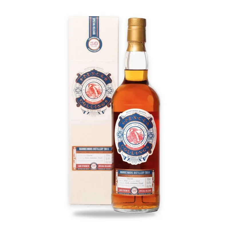 Spencer Collings 50th Anniversary Mannochmore 2011 Muscat Cask