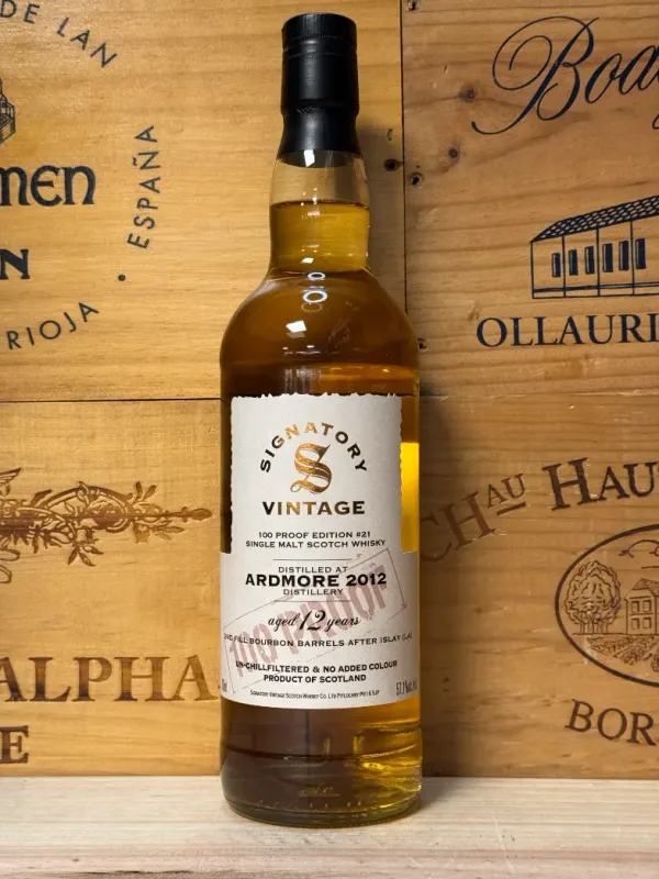 Signatory Vintage Ardmore 2012 12 Year Old 100 Proof Edition #21 (57.1%)