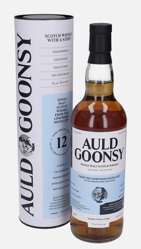 Linkwood – 2011 12 Year Old Global Whisky Auld Goonsy
