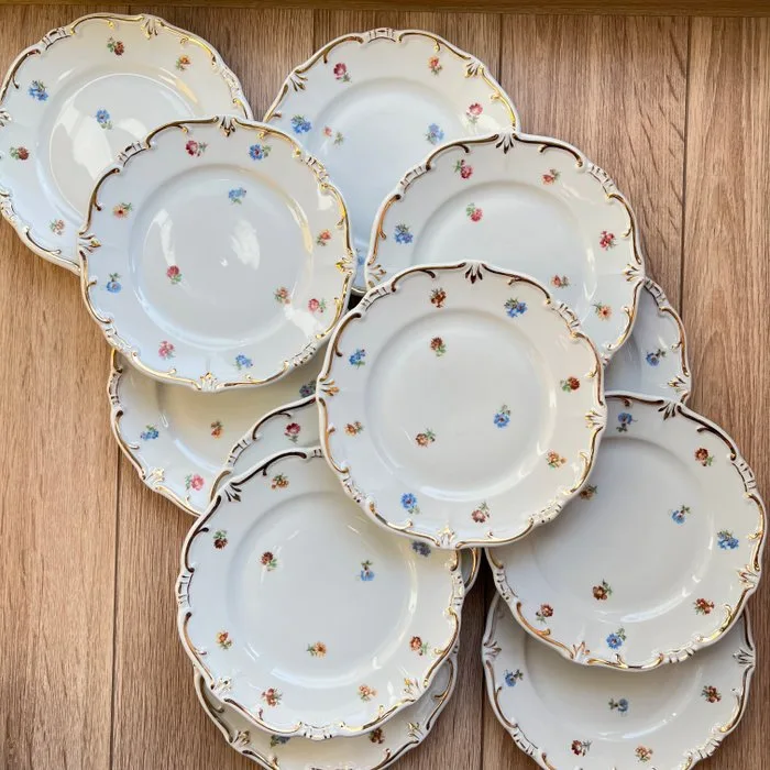 Weimar - Breakfast set (12) - Porcelain - Katharina
