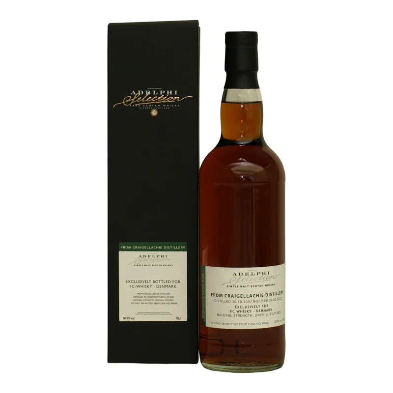 Craigellachie – 2007/2022 14 Year Old Adelphi Exclusively for Denmark
