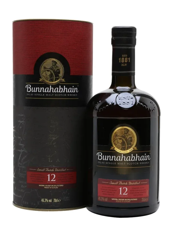 Bunnahabhain – 12 Years Old (70cl)