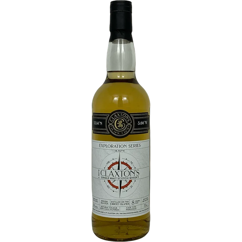 Orkney 8 Year Old, Claxton's Exploration Series 3rd Release (70cl, 50%)